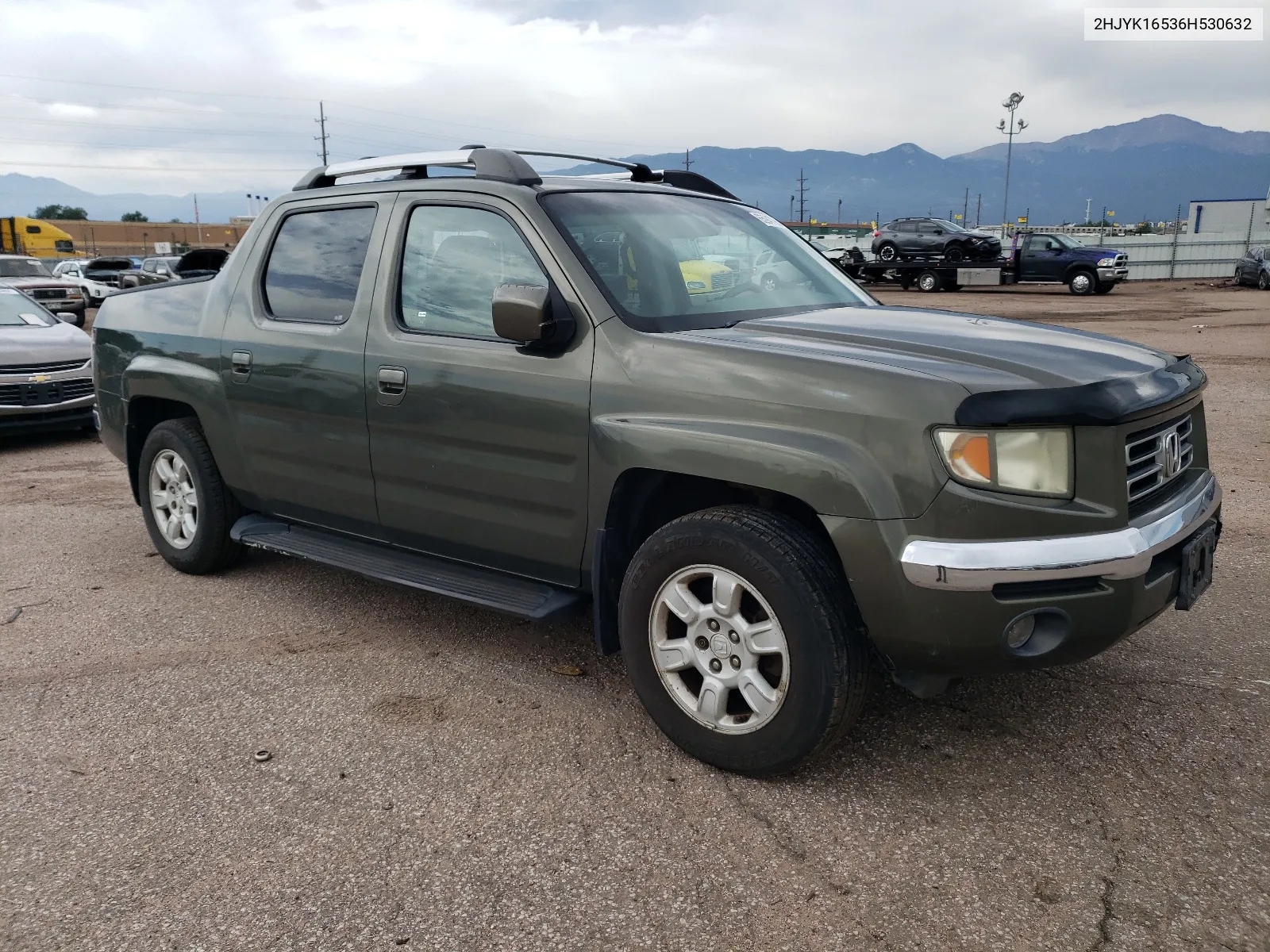 2006 Honda Ridgeline Rtl VIN: 2HJYK16536H530632 Lot: 65947994