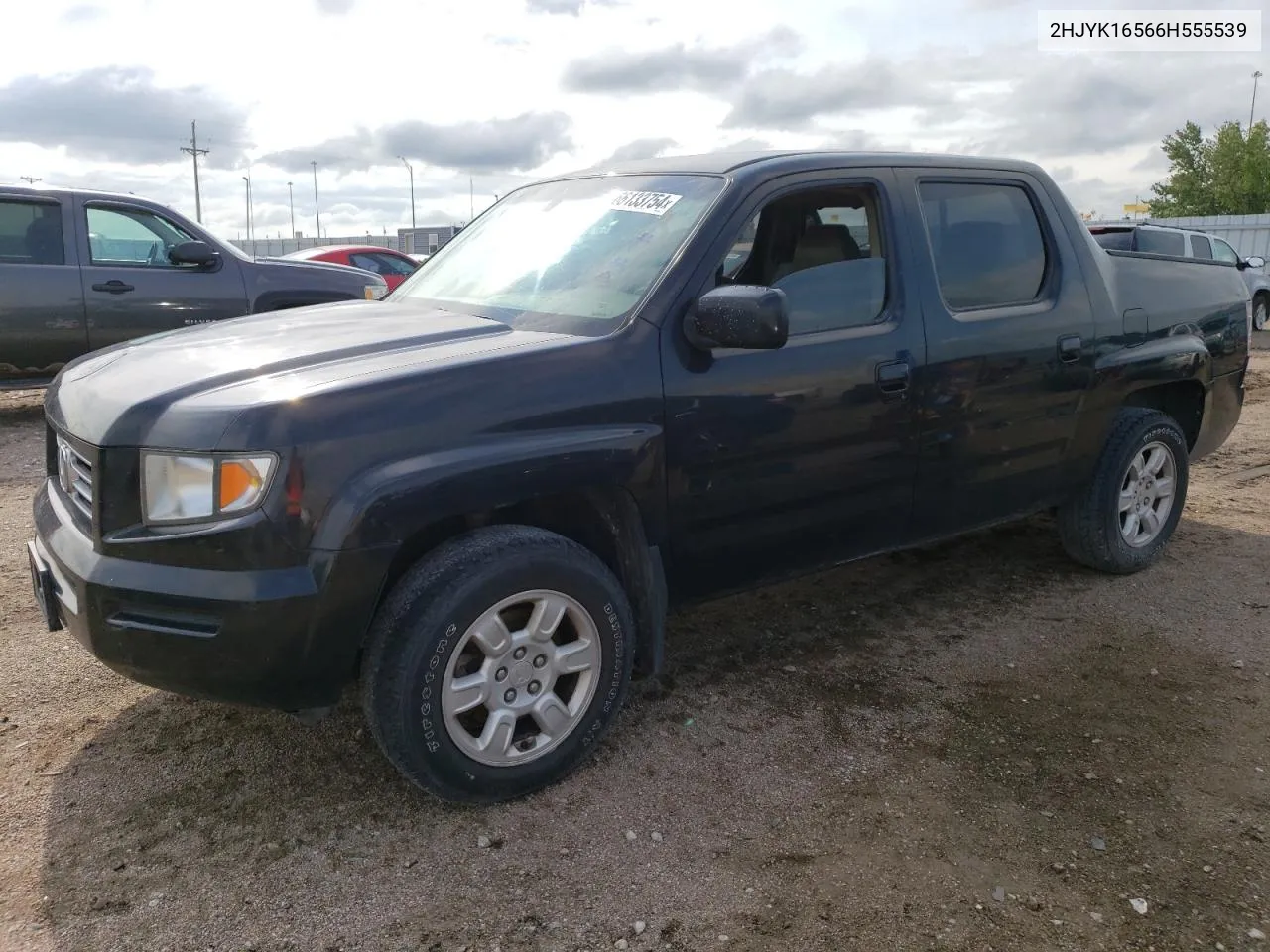 2006 Honda Ridgeline Rtl VIN: 2HJYK16566H555539 Lot: 66133754