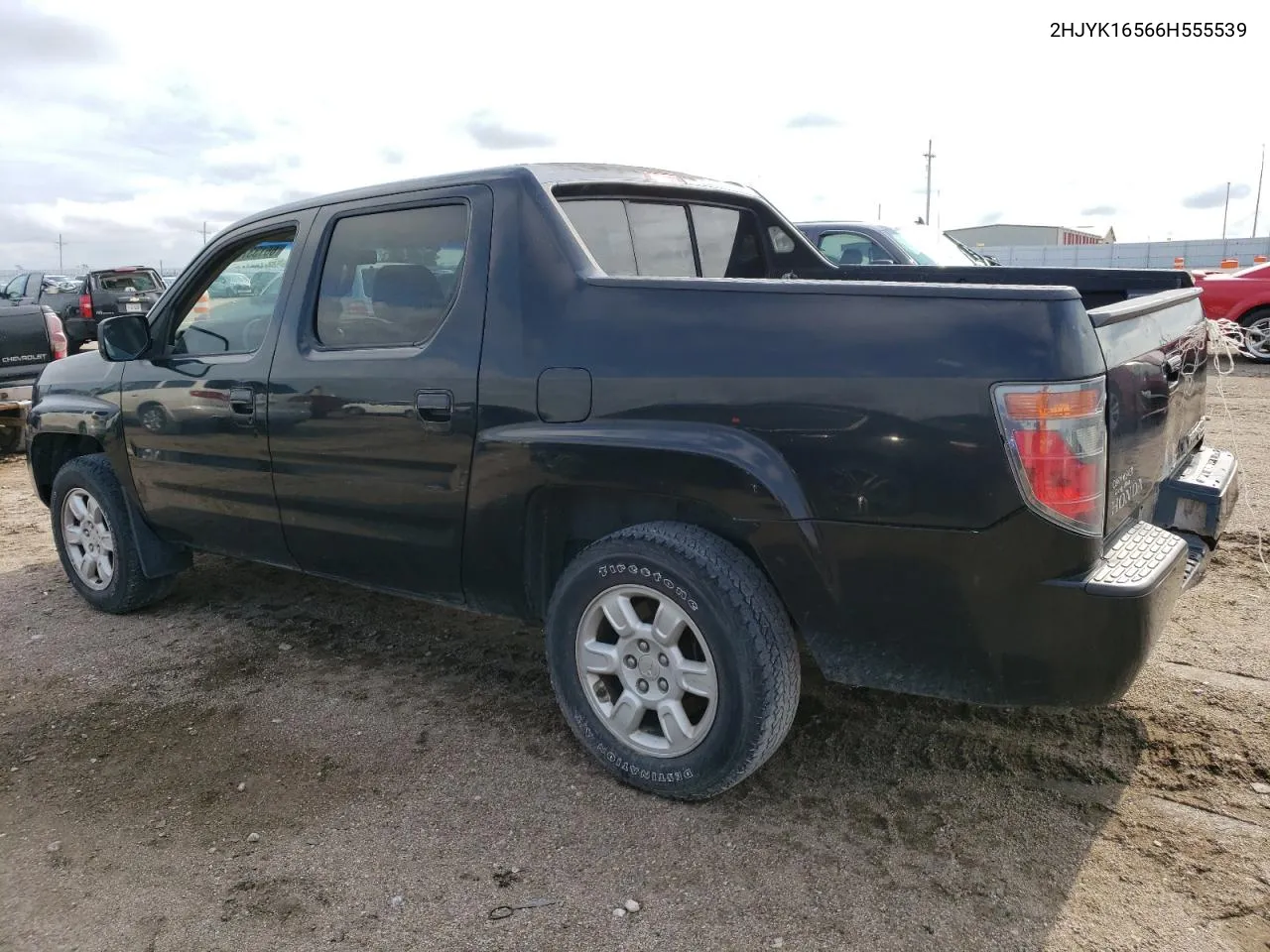 2006 Honda Ridgeline Rtl VIN: 2HJYK16566H555539 Lot: 66133754