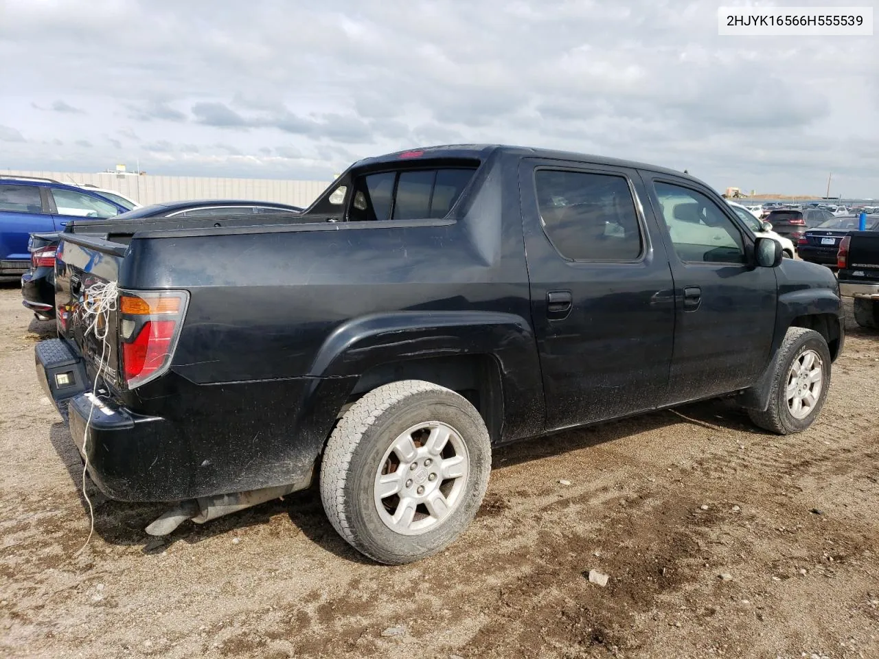 2006 Honda Ridgeline Rtl VIN: 2HJYK16566H555539 Lot: 66133754