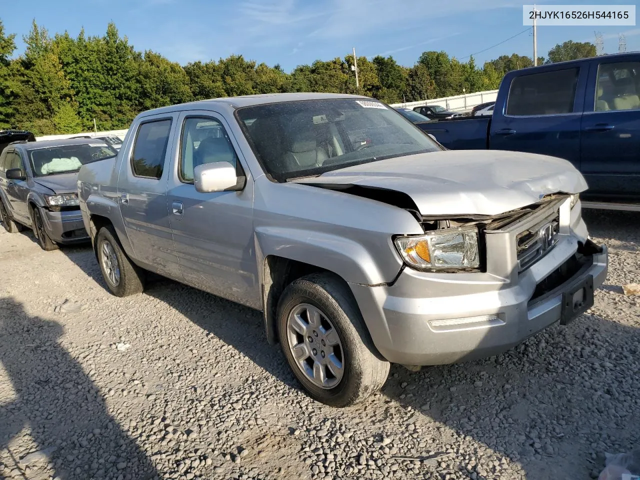 2HJYK16526H544165 2006 Honda Ridgeline Rtl