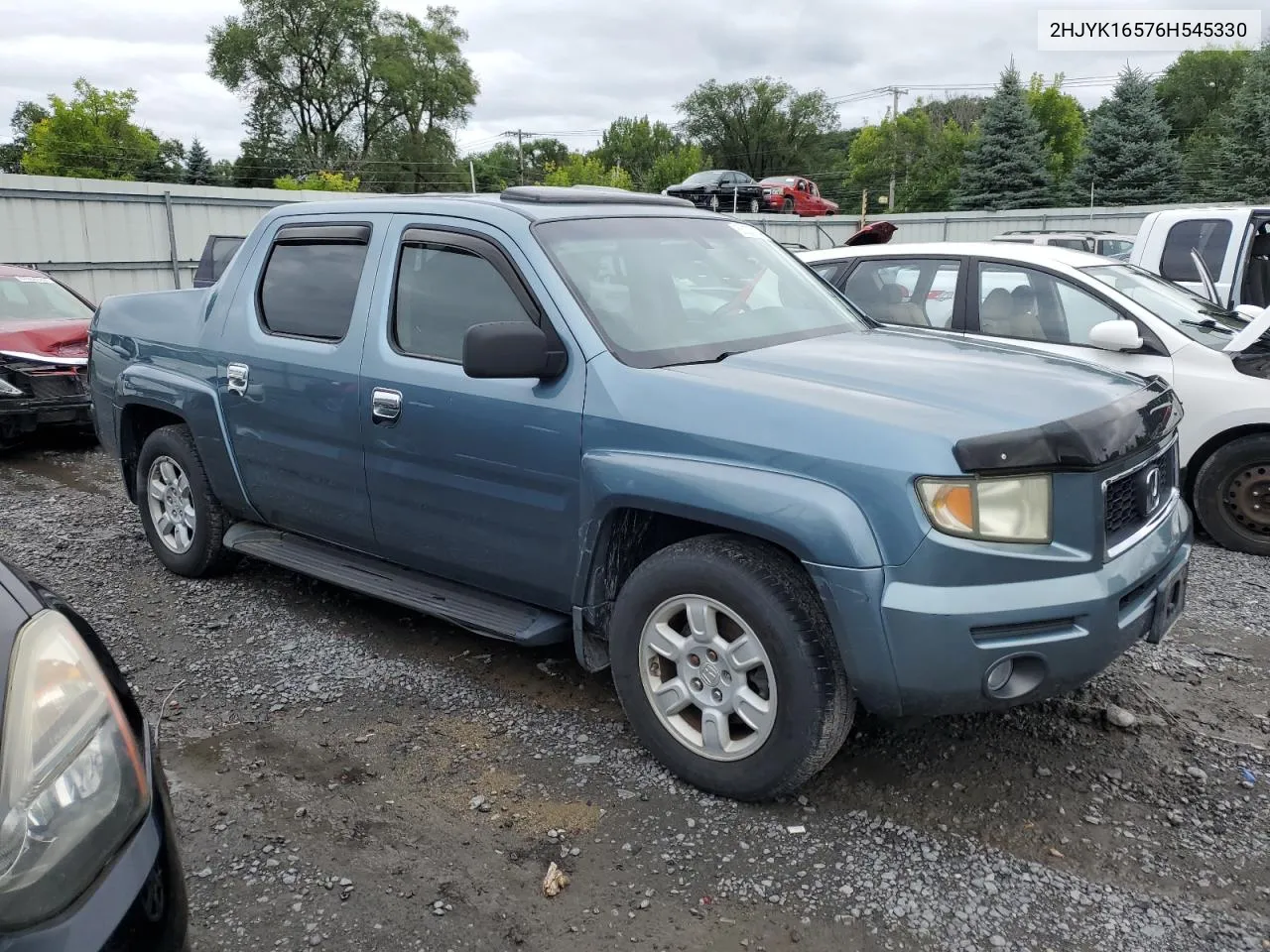 2006 Honda Ridgeline Rtl VIN: 2HJYK16576H545330 Lot: 68220614