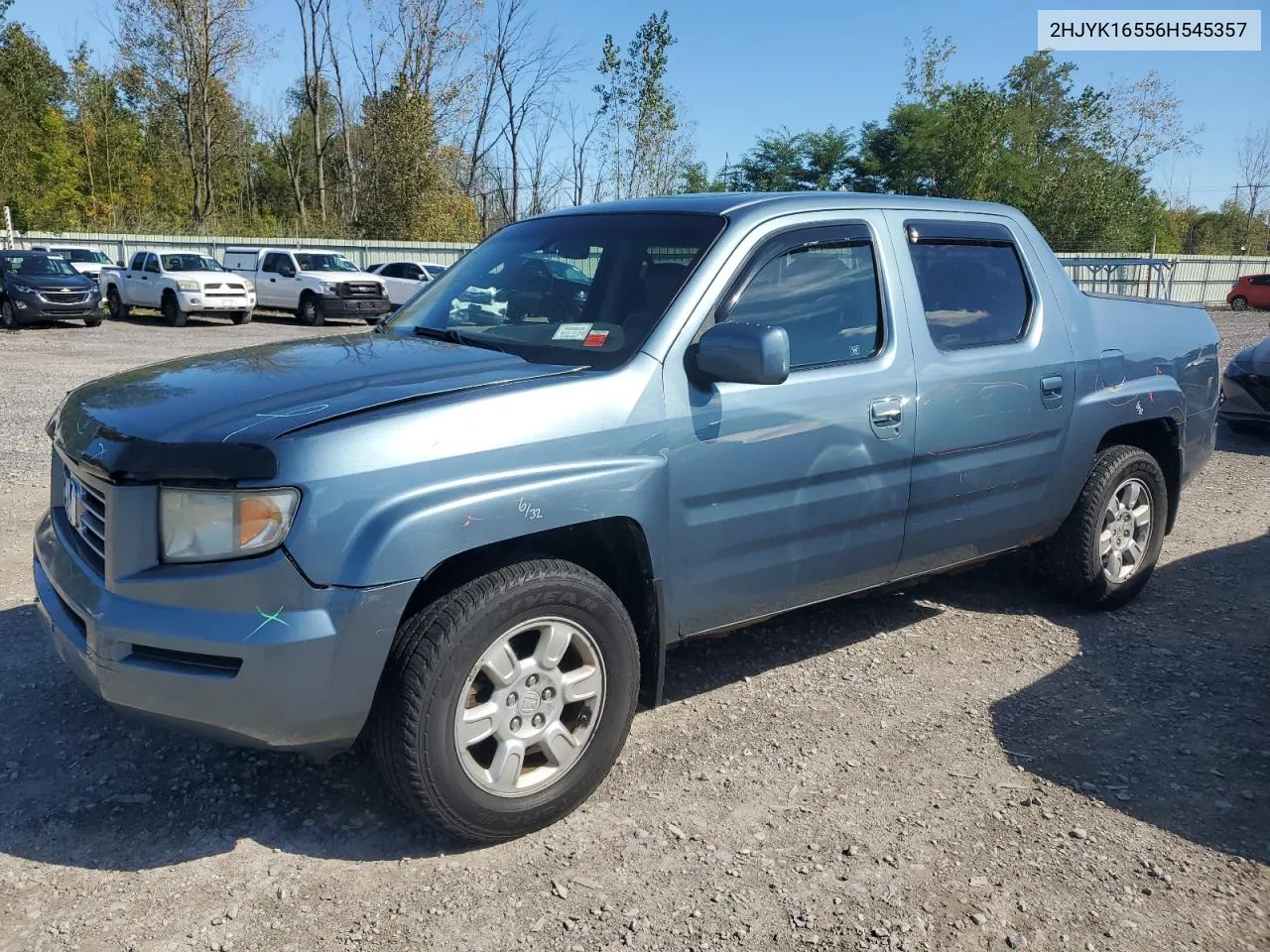 2006 Honda Ridgeline Rtl VIN: 2HJYK16556H545357 Lot: 70656694