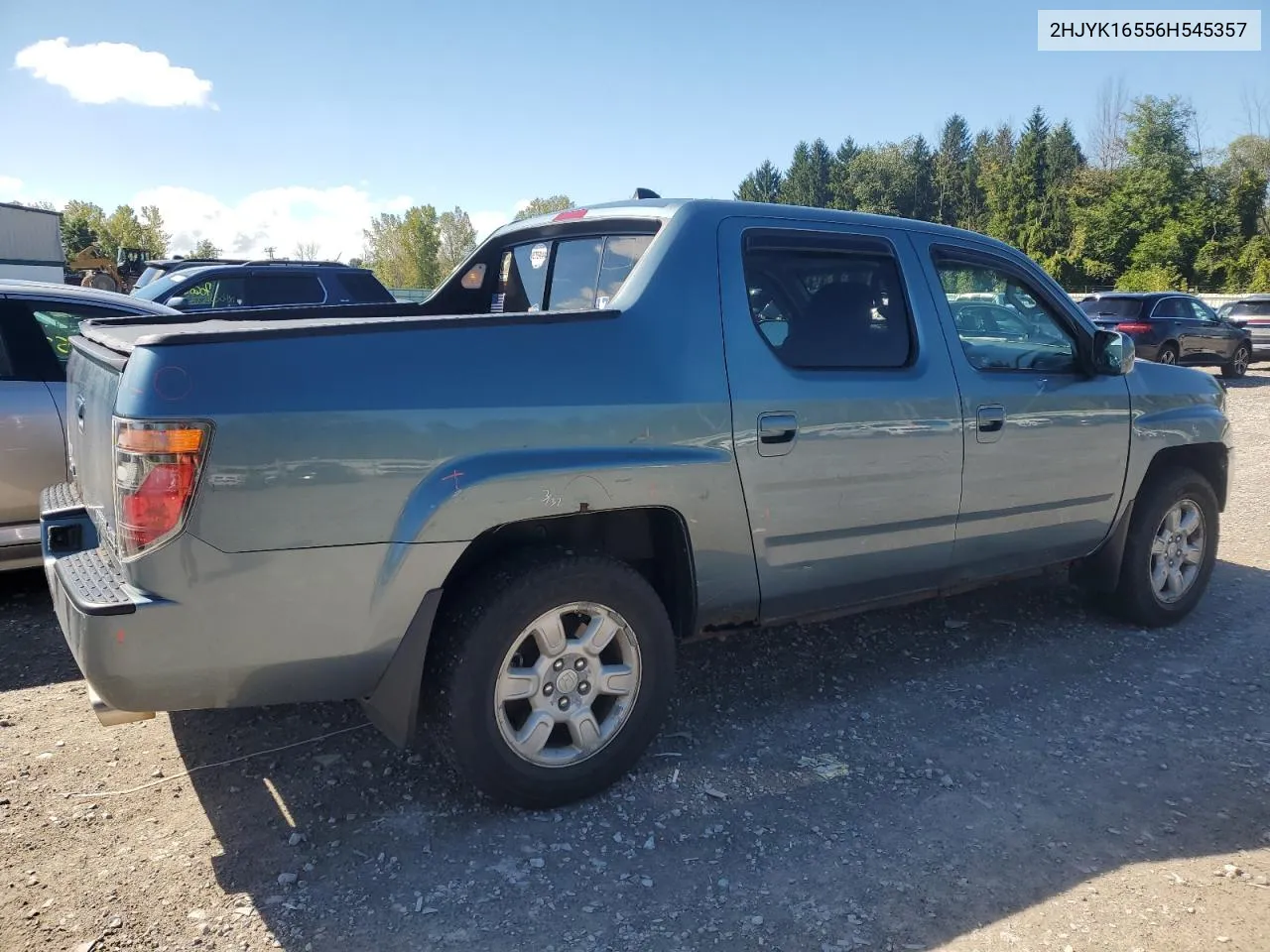 2006 Honda Ridgeline Rtl VIN: 2HJYK16556H545357 Lot: 70656694