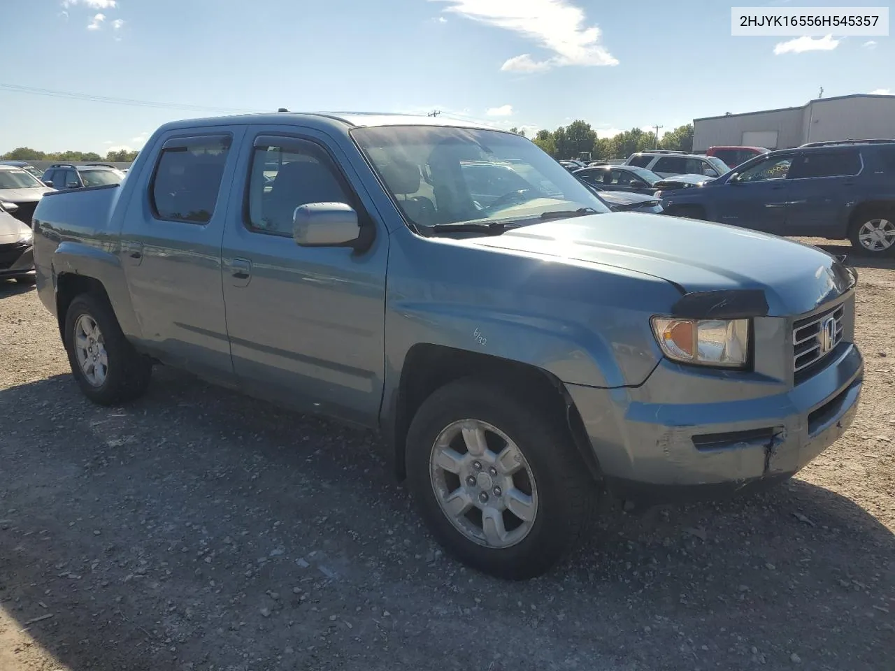 2006 Honda Ridgeline Rtl VIN: 2HJYK16556H545357 Lot: 70656694