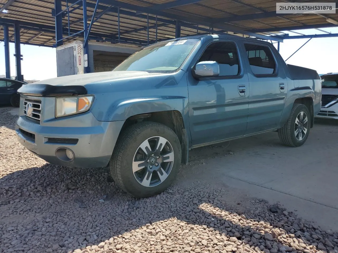 2006 Honda Ridgeline Rtl VIN: 2HJYK16576H531878 Lot: 71020004