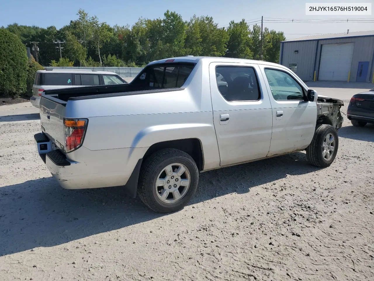 2006 Honda Ridgeline Rtl VIN: 2HJYK16576H519004 Lot: 71194494