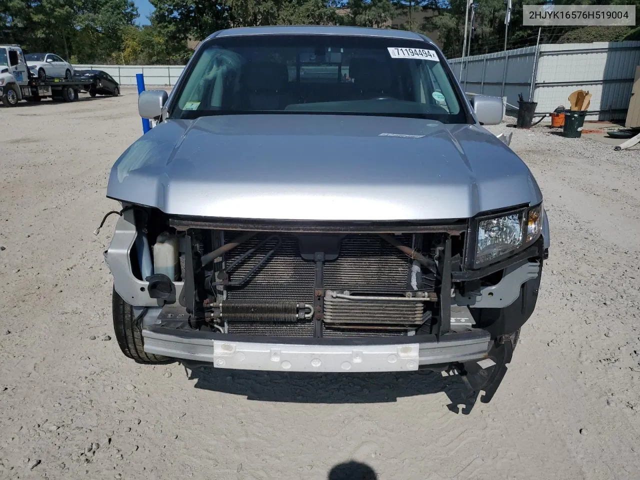 2HJYK16576H519004 2006 Honda Ridgeline Rtl