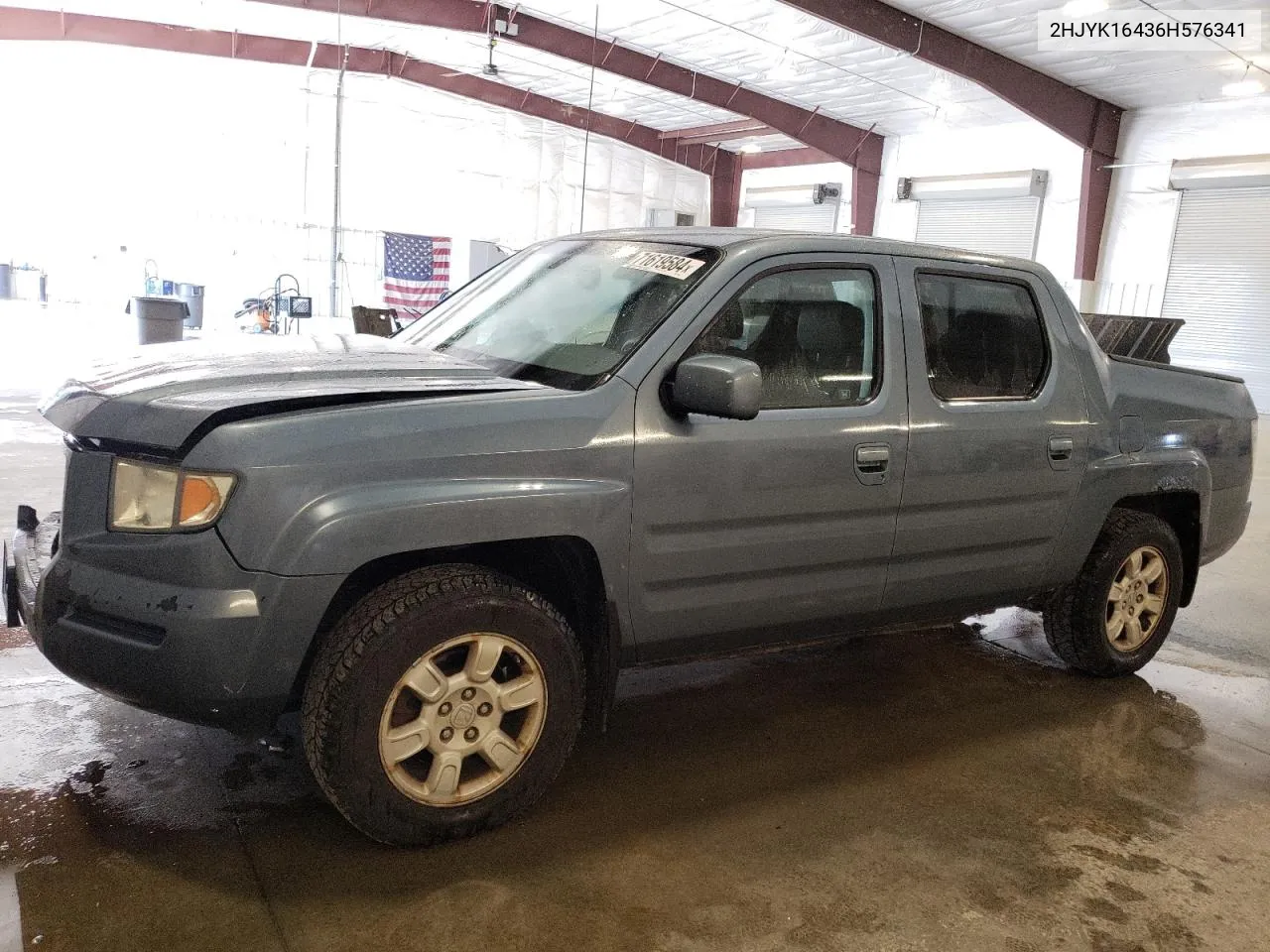 2006 Honda Ridgeline Rts VIN: 2HJYK16436H576341 Lot: 71619584