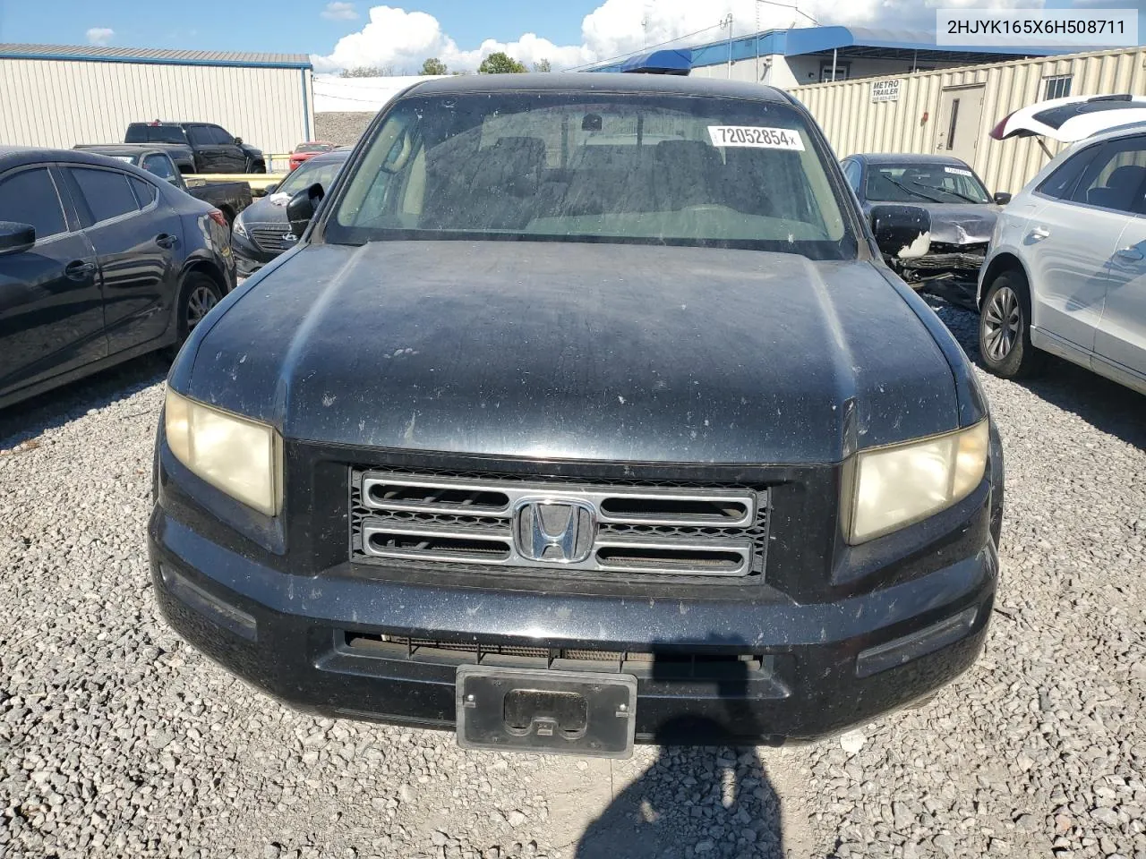 2006 Honda Ridgeline Rtl VIN: 2HJYK165X6H508711 Lot: 72052854