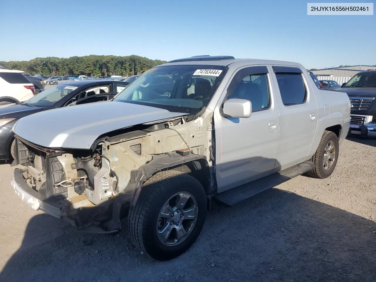 2HJYK16556H502461 2006 Honda Ridgeline Rtl