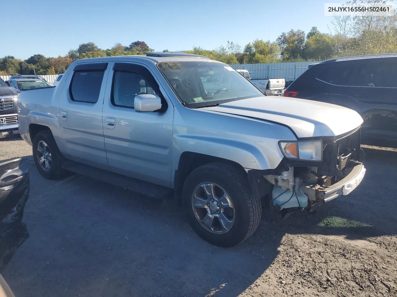 2006 Honda Ridgeline Rtl VIN: 2HJYK16556H502461 Lot: 74783444