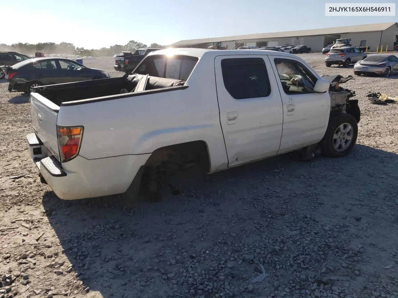 2006 Honda Ridgeline Rtl VIN: 2HJYK165X6H546911 Lot: 74981684