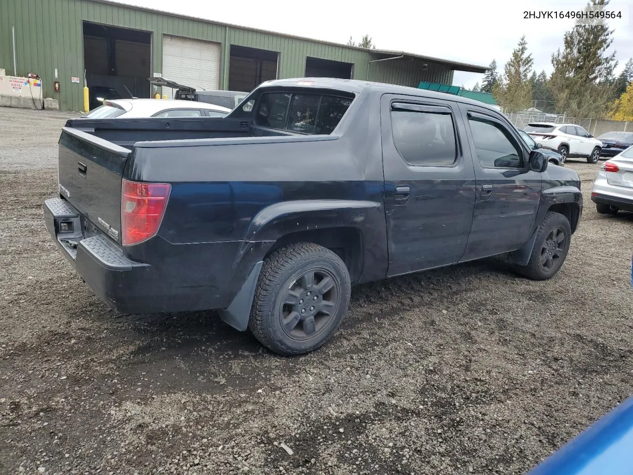 2006 Honda Ridgeline Rts VIN: 2HJYK16496H549564 Lot: 75285764