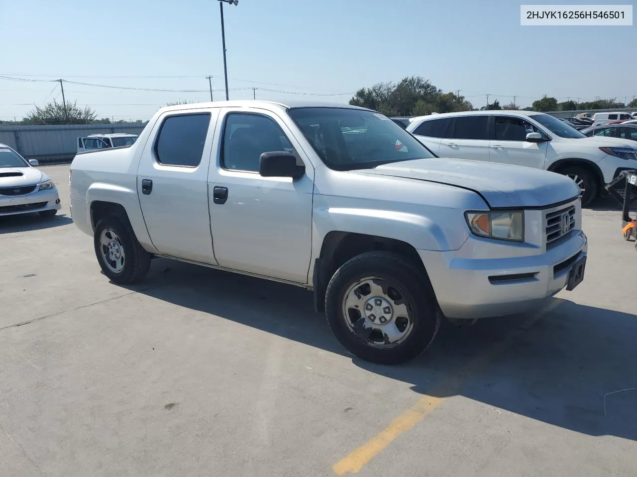 2006 Honda Ridgeline Rt VIN: 2HJYK16256H546501 Lot: 75316224