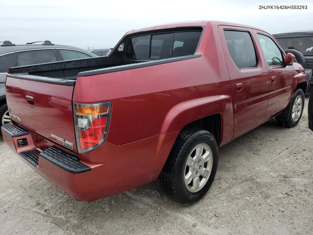 2006 Honda Ridgeline Rts VIN: 2HJYK16426H553293 Lot: 75463114