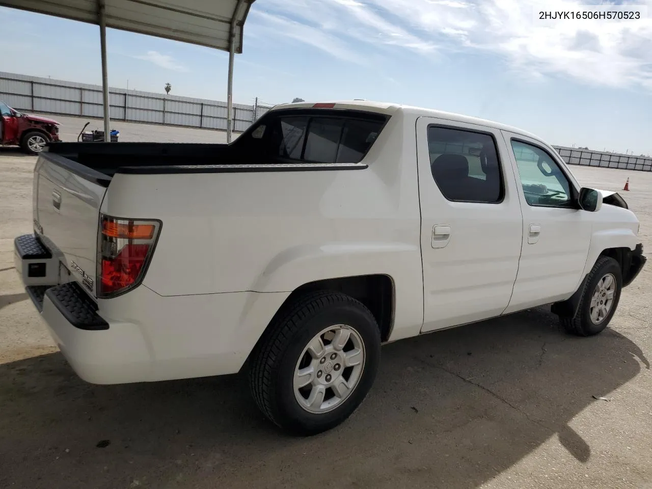 2006 Honda Ridgeline Rtl VIN: 2HJYK16506H570523 Lot: 75746474