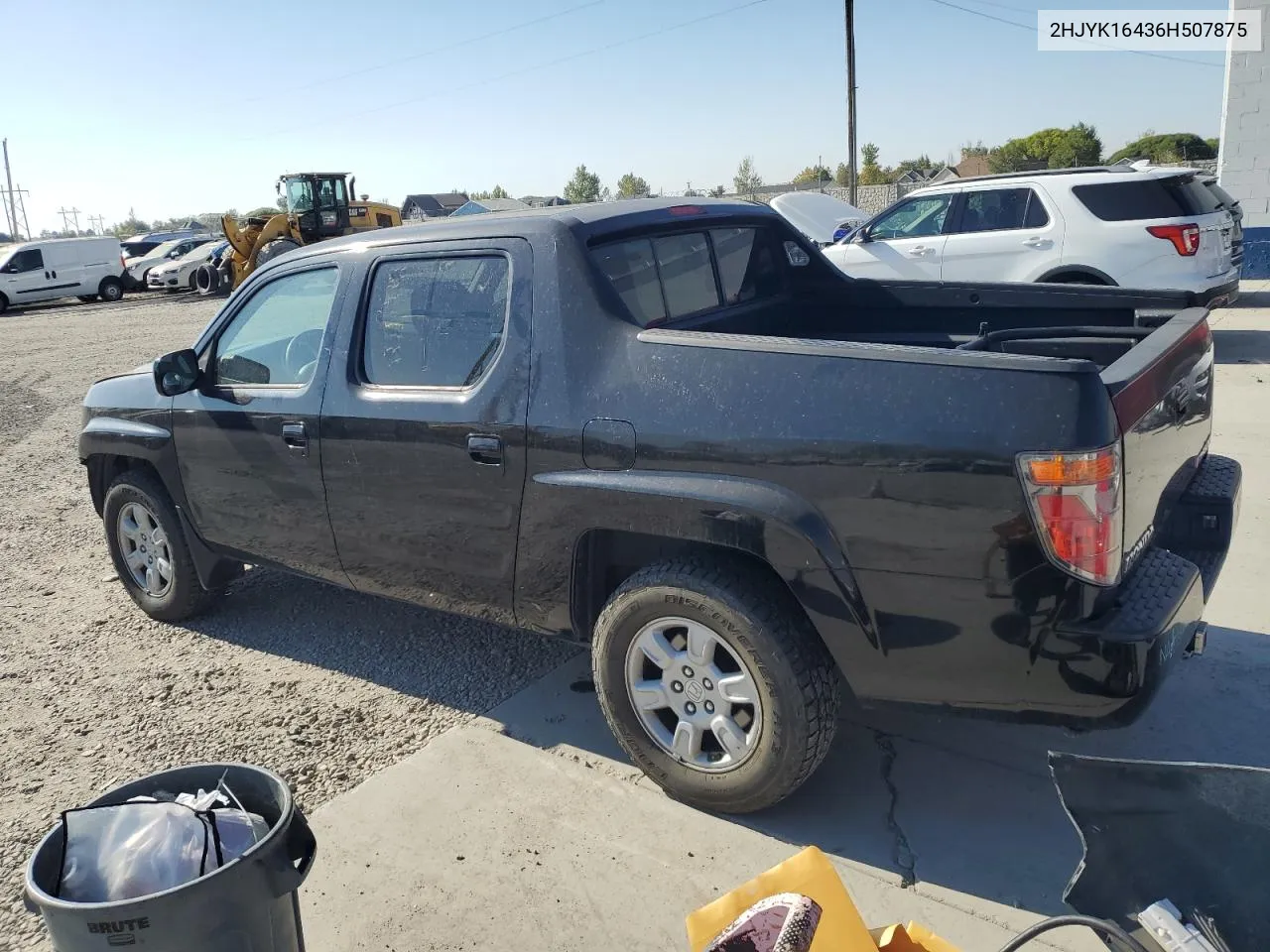 2006 Honda Ridgeline Rts VIN: 2HJYK16436H507875 Lot: 76048514