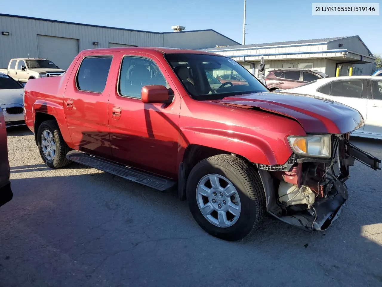 2006 Honda Ridgeline Rtl VIN: 2HJYK16556H519146 Lot: 76080234