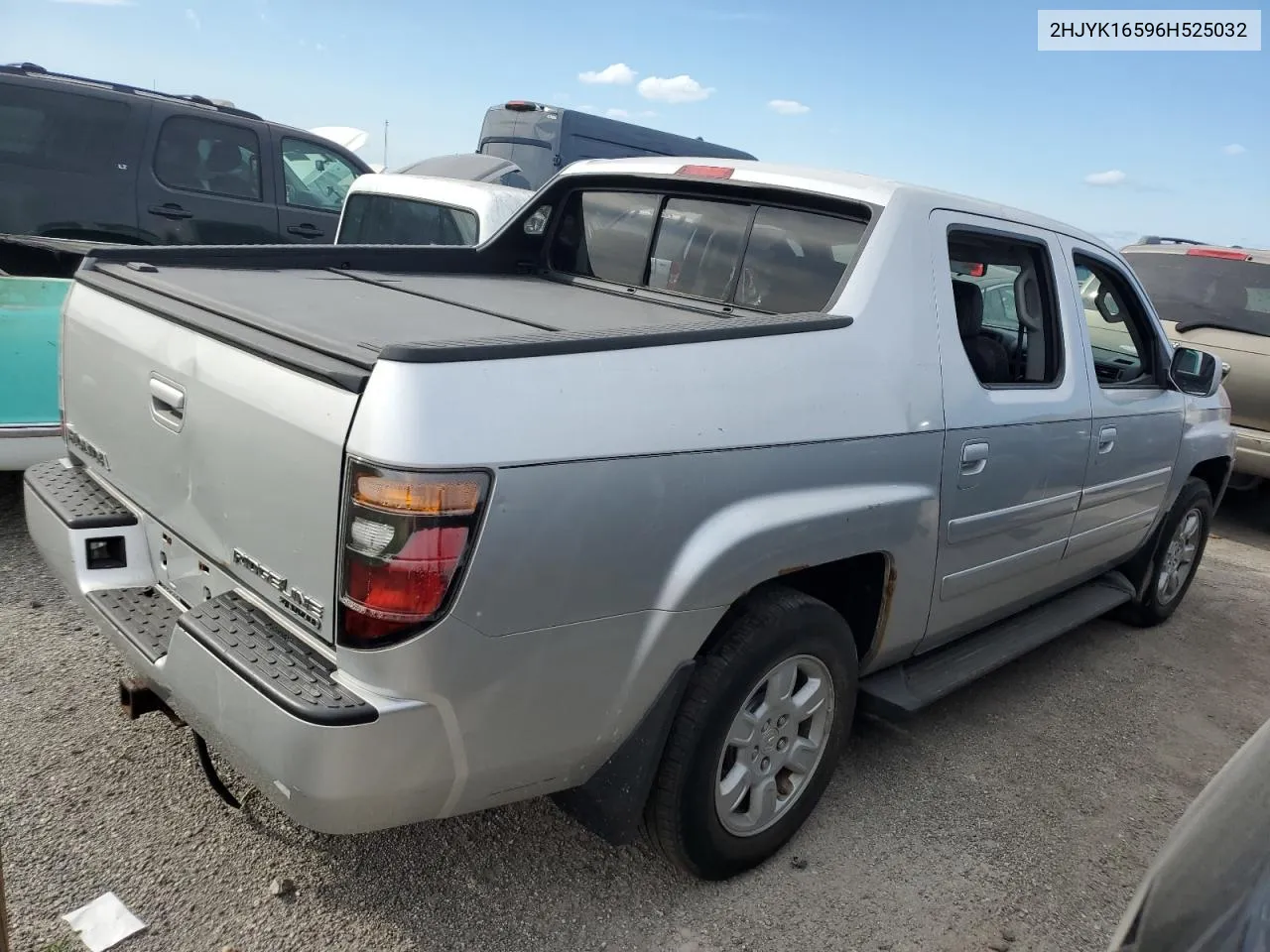 2006 Honda Ridgeline Rtl VIN: 2HJYK16596H525032 Lot: 76086784