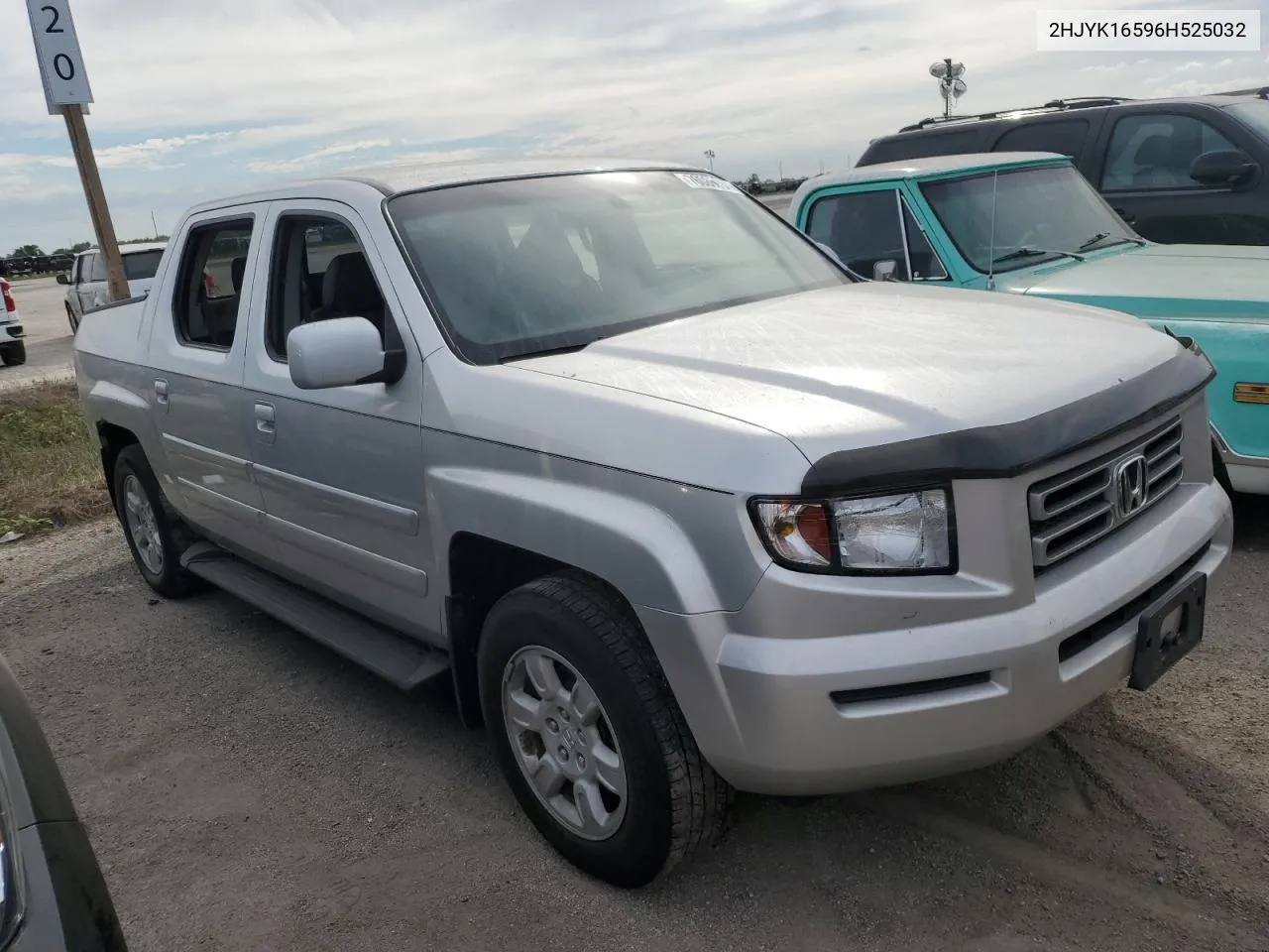 2006 Honda Ridgeline Rtl VIN: 2HJYK16596H525032 Lot: 76086784