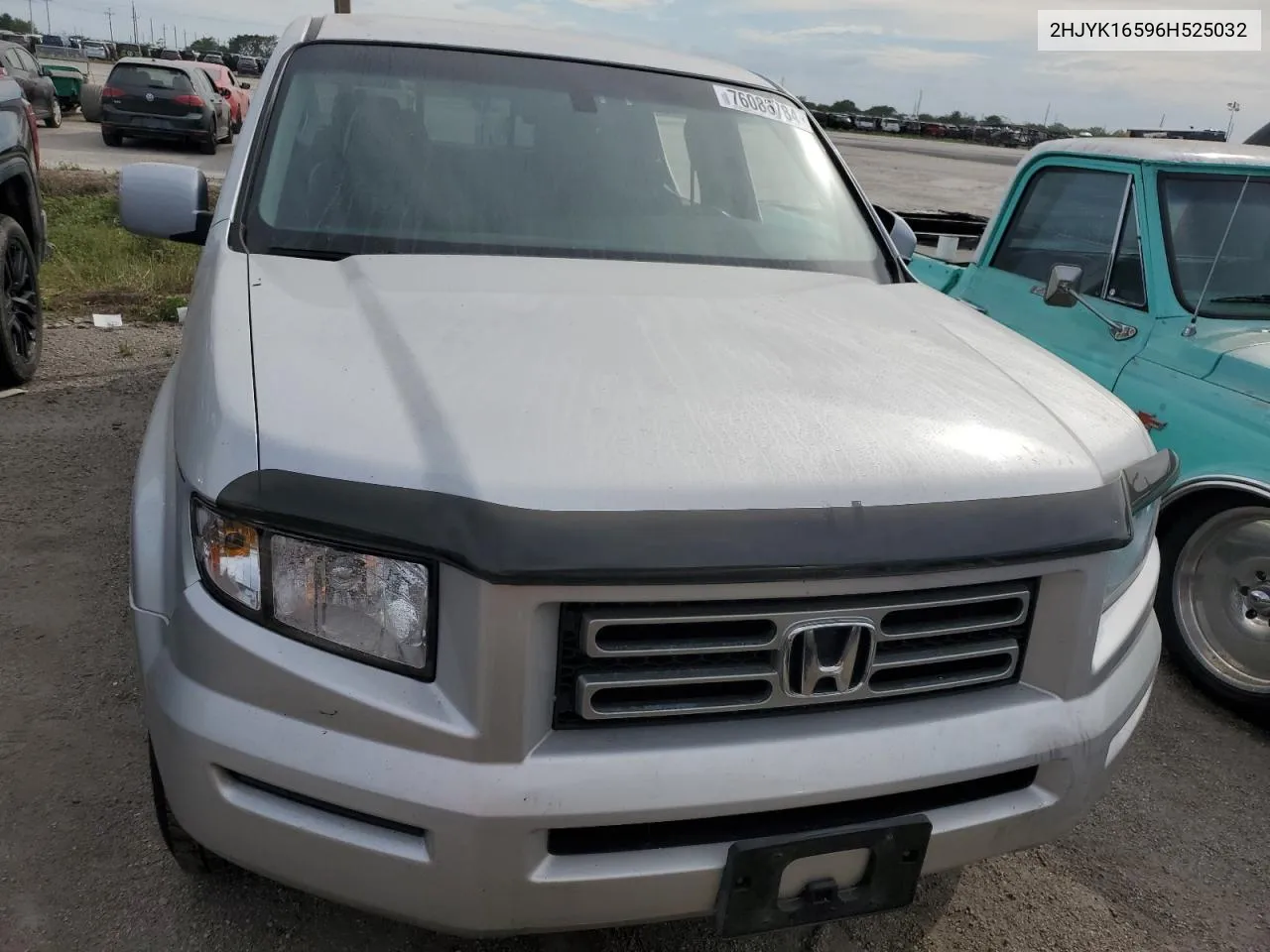 2006 Honda Ridgeline Rtl VIN: 2HJYK16596H525032 Lot: 76086784