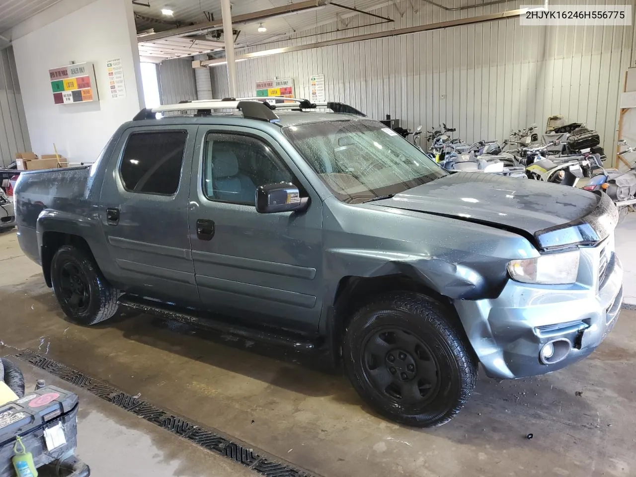 2006 Honda Ridgeline Rt VIN: 2HJYK16246H556775 Lot: 76258324