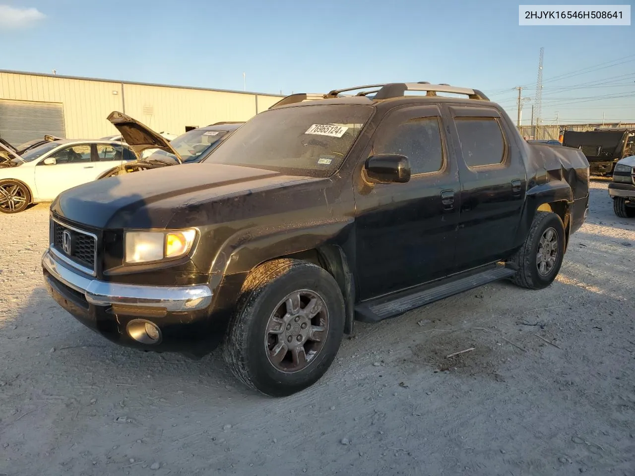 2006 Honda Ridgeline Rtl VIN: 2HJYK16546H508641 Lot: 76965124