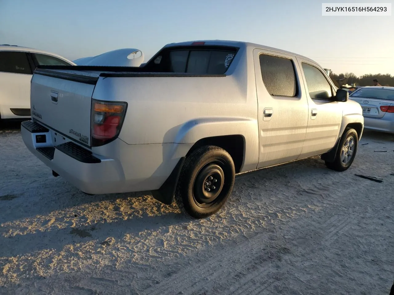 2006 Honda Ridgeline Rtl VIN: 2HJYK16516H564293 Lot: 77257964