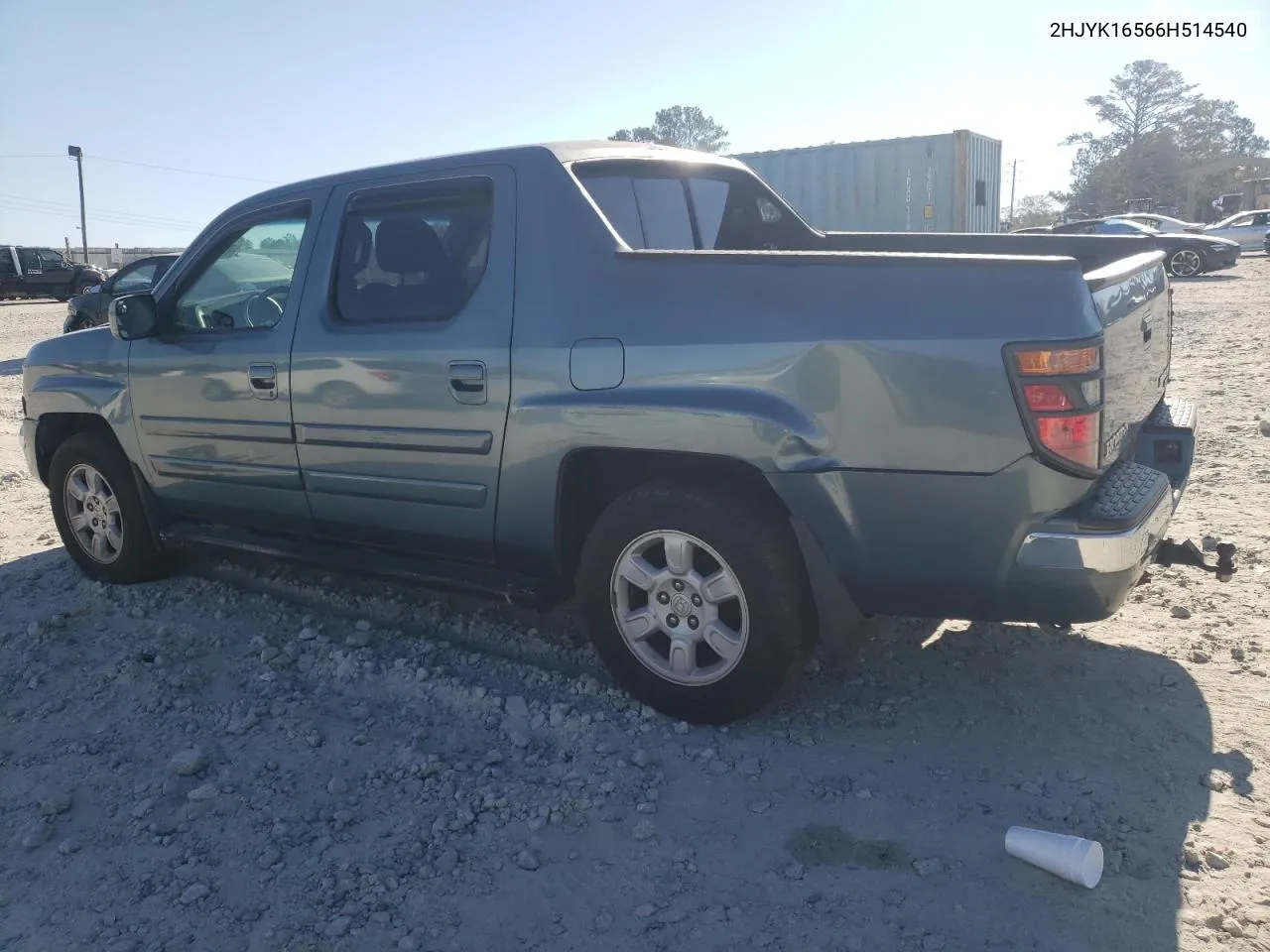 2006 Honda Ridgeline Rtl VIN: 2HJYK16566H514540 Lot: 77551374