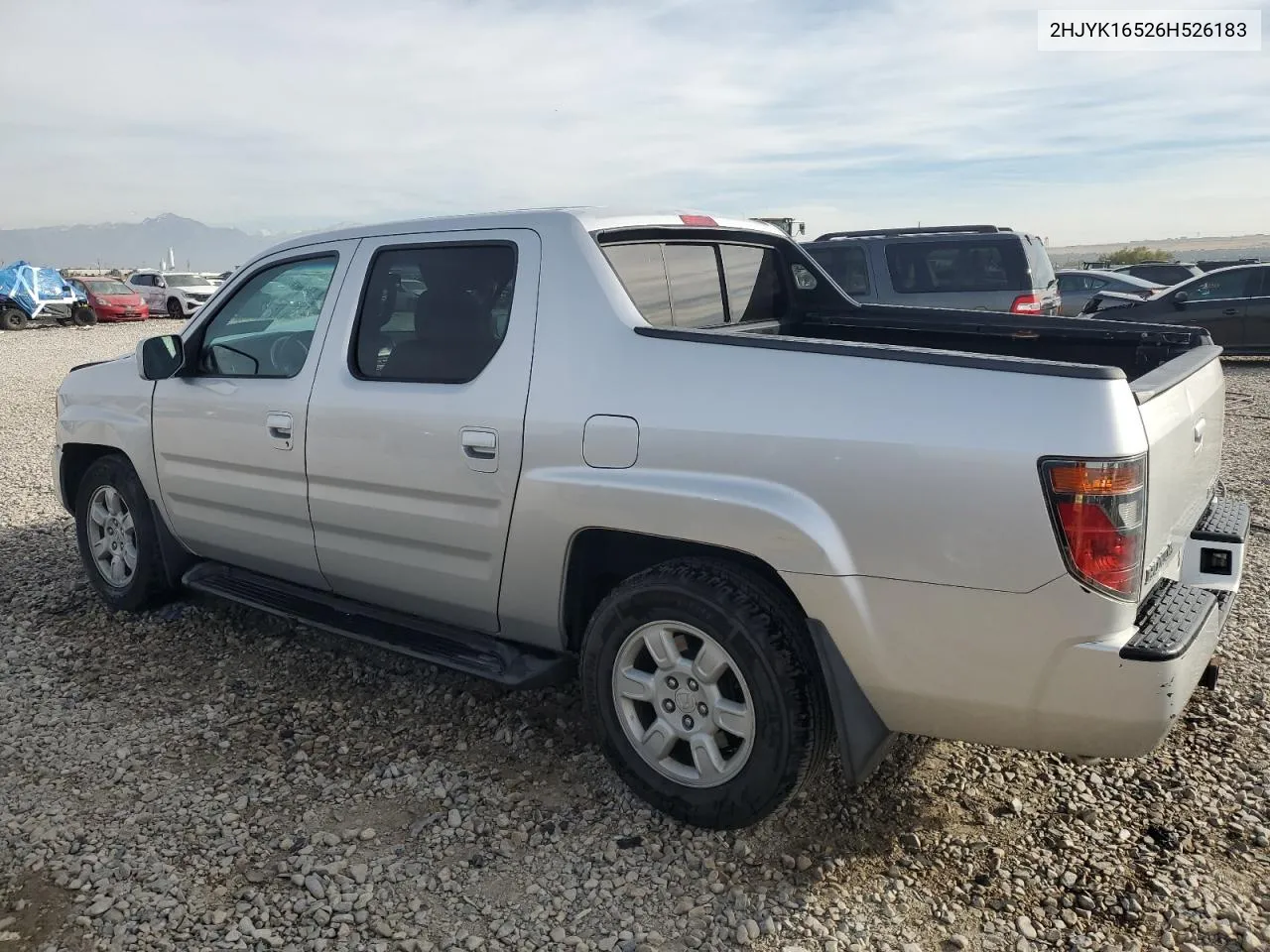 2006 Honda Ridgeline Rtl VIN: 2HJYK16526H526183 Lot: 77706624