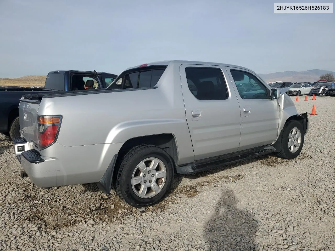 2006 Honda Ridgeline Rtl VIN: 2HJYK16526H526183 Lot: 77706624