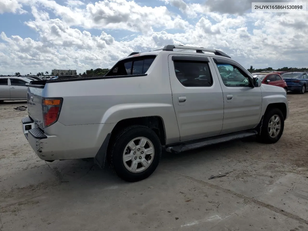 2006 Honda Ridgeline Rtl VIN: 2HJYK16586H530898 Lot: 77734934