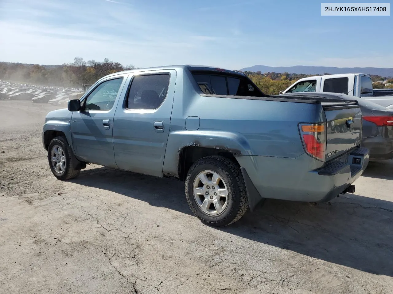 2HJYK165X6H517408 2006 Honda Ridgeline Rtl