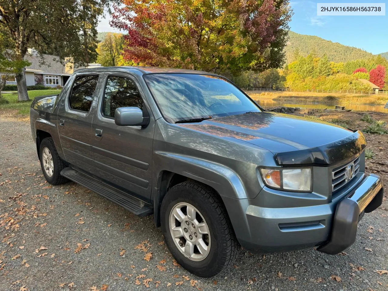 2006 Honda Ridgeline Rtl VIN: 2HJYK16586H563738 Lot: 78307774