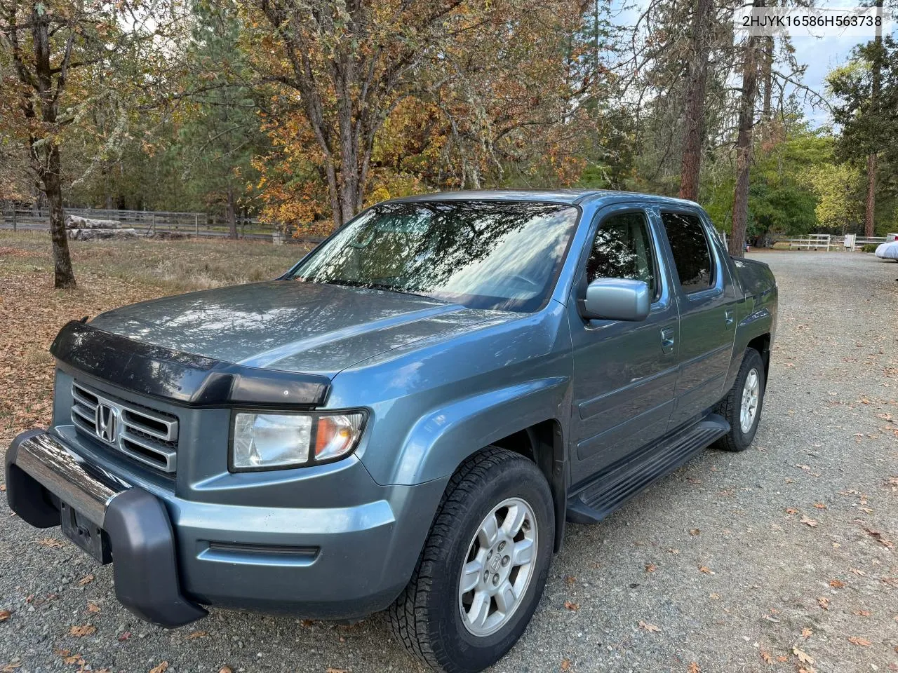 2006 Honda Ridgeline Rtl VIN: 2HJYK16586H563738 Lot: 78307774