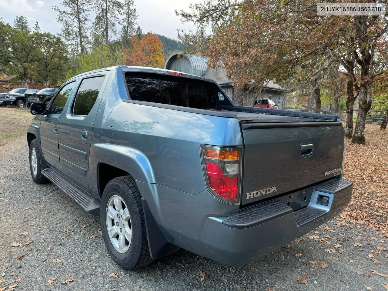 2006 Honda Ridgeline Rtl VIN: 2HJYK16586H563738 Lot: 78307774