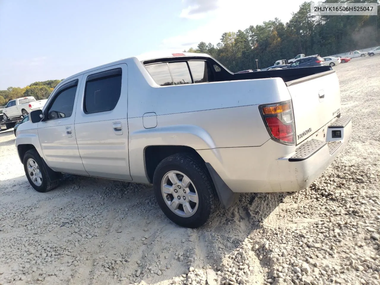 2006 Honda Ridgeline Rtl VIN: 2HJYK16506H525047 Lot: 78365424