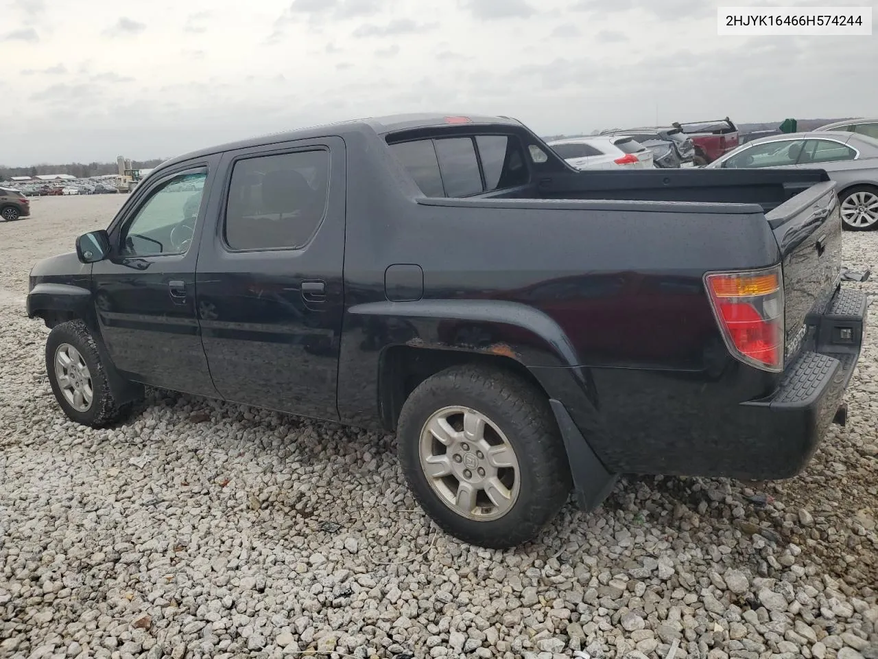 2006 Honda Ridgeline Rts VIN: 2HJYK16466H574244 Lot: 79022314