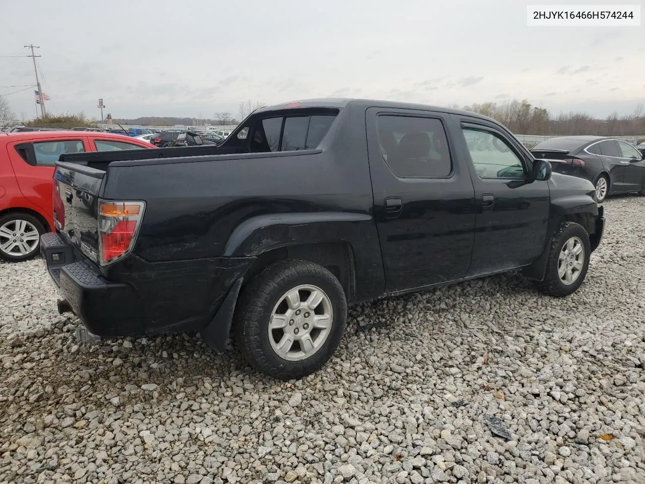 2006 Honda Ridgeline Rts VIN: 2HJYK16466H574244 Lot: 79022314