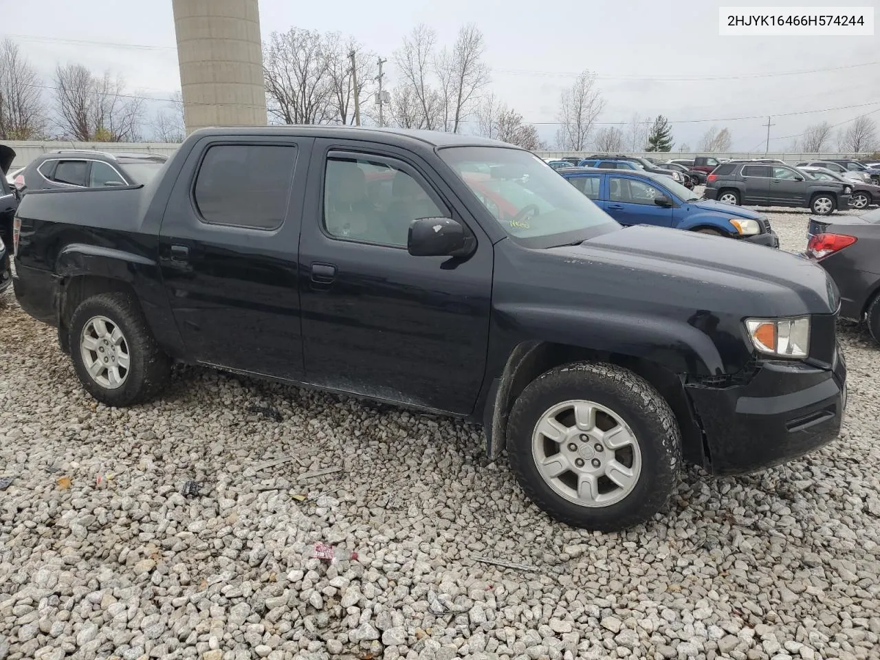 2006 Honda Ridgeline Rts VIN: 2HJYK16466H574244 Lot: 79022314