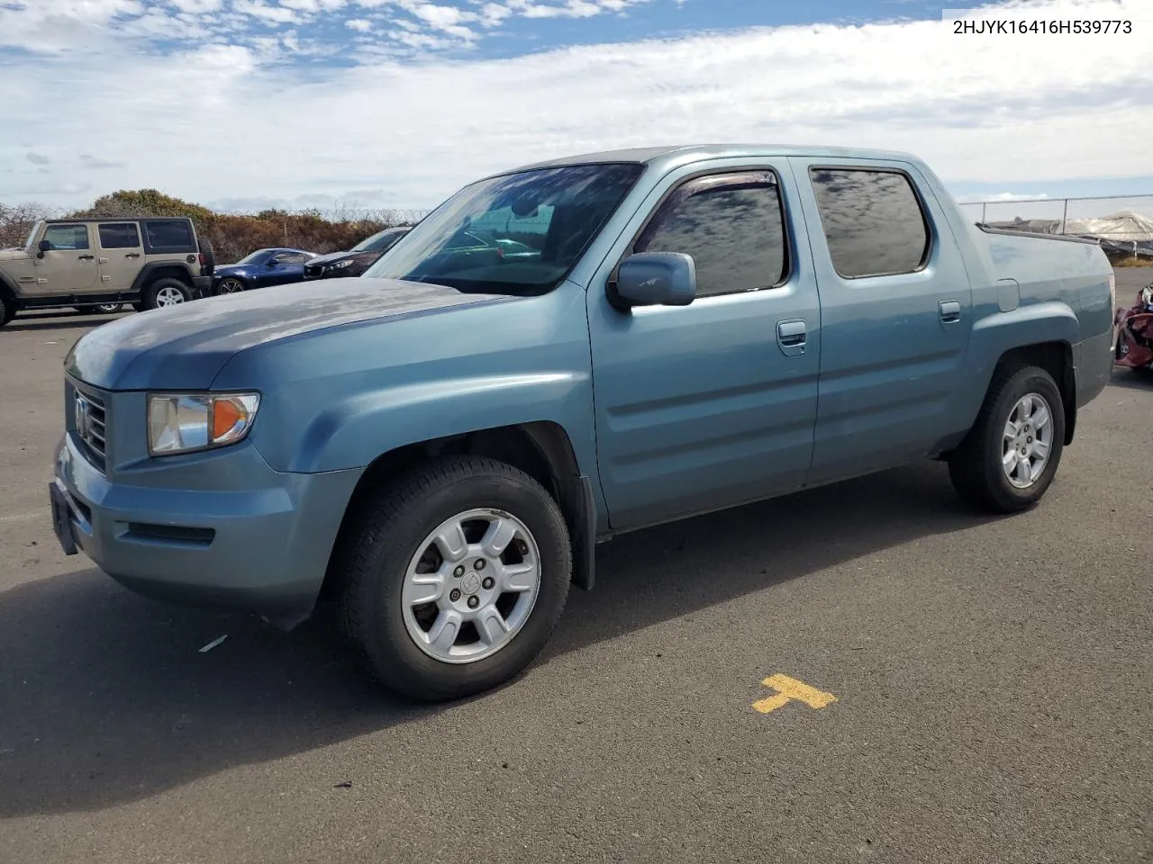 2006 Honda Ridgeline Rts VIN: 2HJYK16416H539773 Lot: 79120414