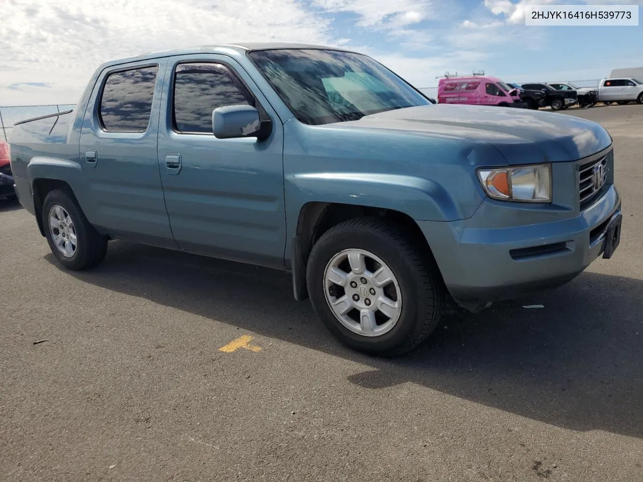 2006 Honda Ridgeline Rts VIN: 2HJYK16416H539773 Lot: 79120414