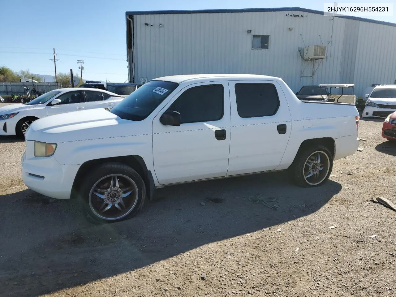 2006 Honda Ridgeline Rt VIN: 2HJYK16296H554231 Lot: 80584464