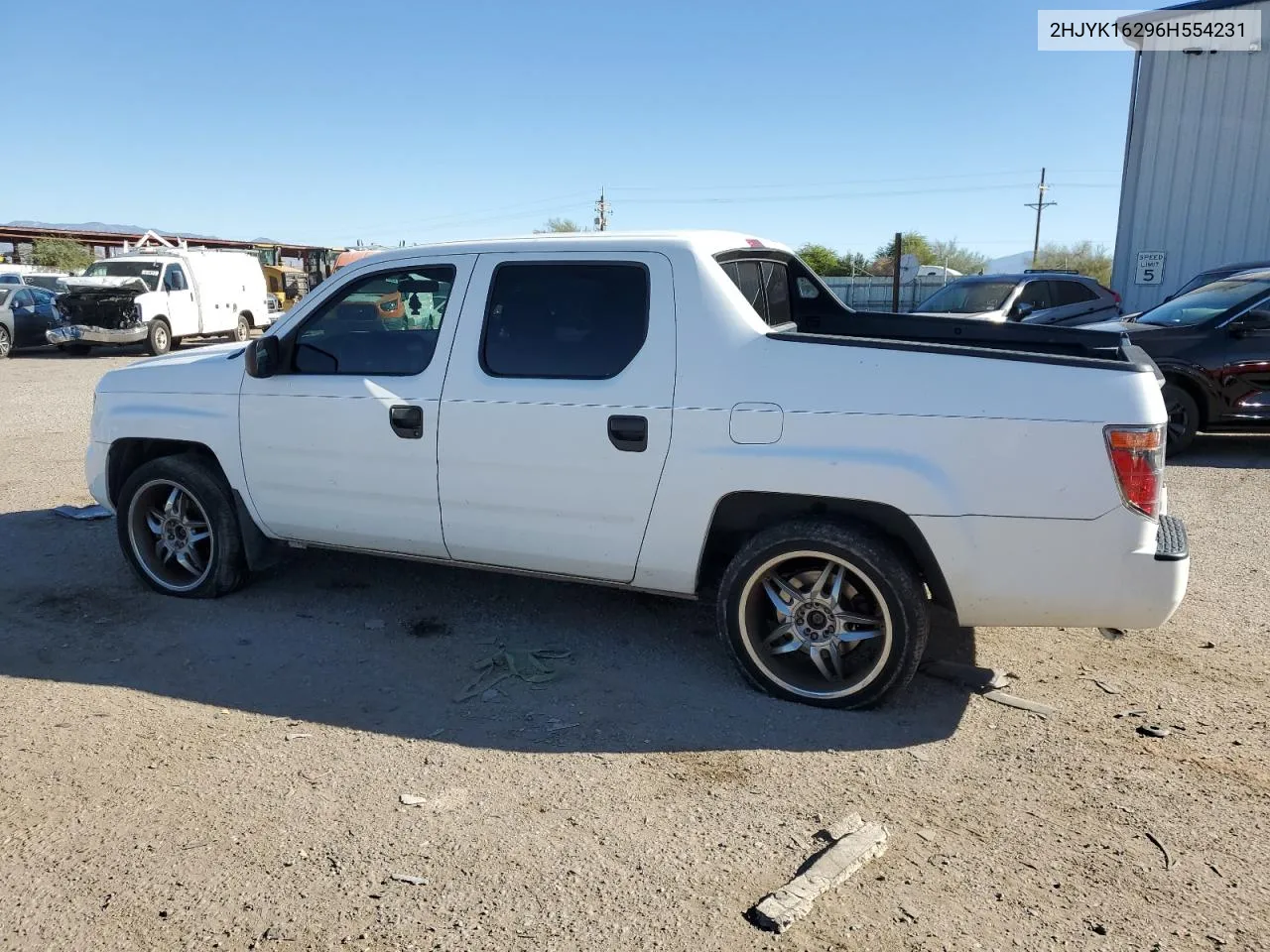 2006 Honda Ridgeline Rt VIN: 2HJYK16296H554231 Lot: 80584464