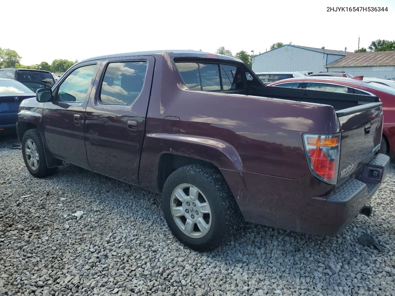 2HJYK16547H536344 2007 Honda Ridgeline Rtl