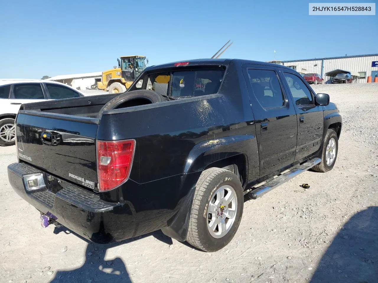 2007 Honda Ridgeline Rtl VIN: 2HJYK16547H528843 Lot: 60605824