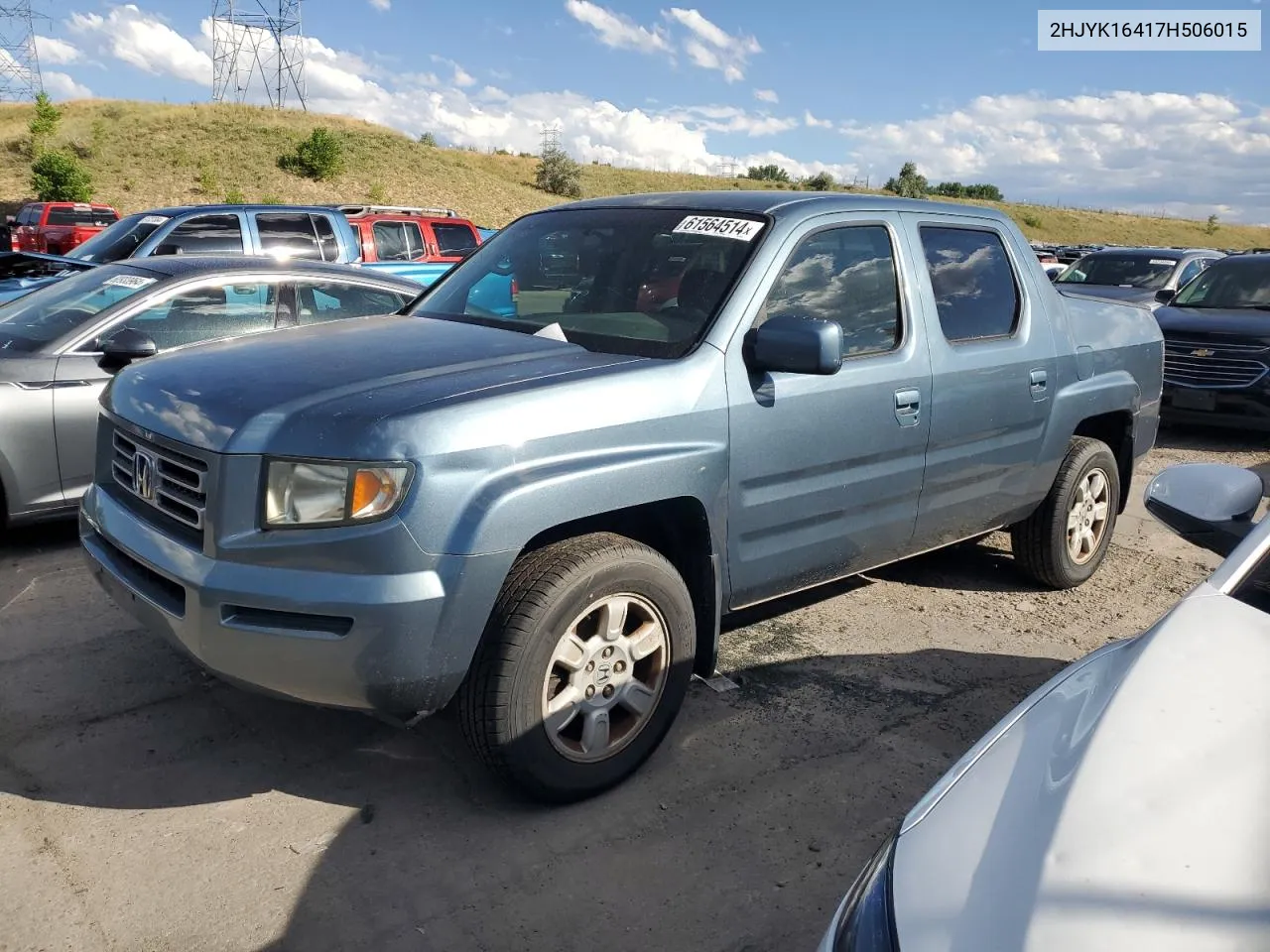 2HJYK16417H506015 2007 Honda Ridgeline Rts