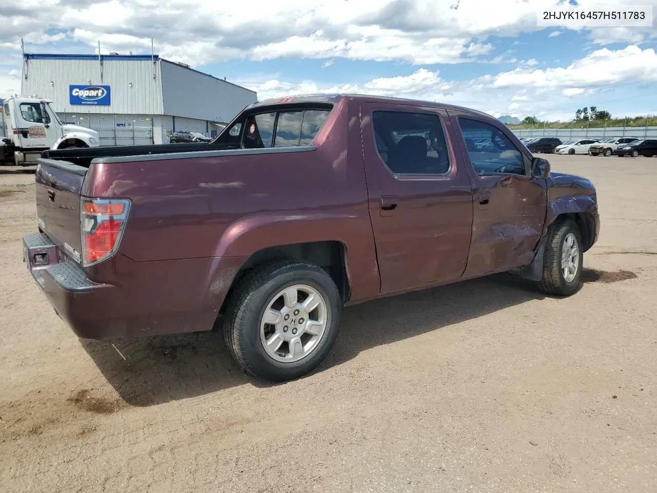 2HJYK16457H511783 2007 Honda Ridgeline Rts