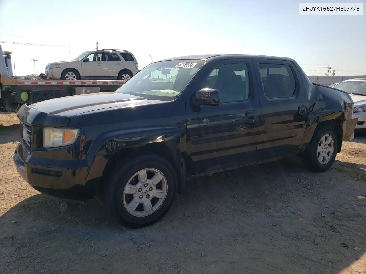 2007 Honda Ridgeline Rtl VIN: 2HJYK16527H507778 Lot: 68738654